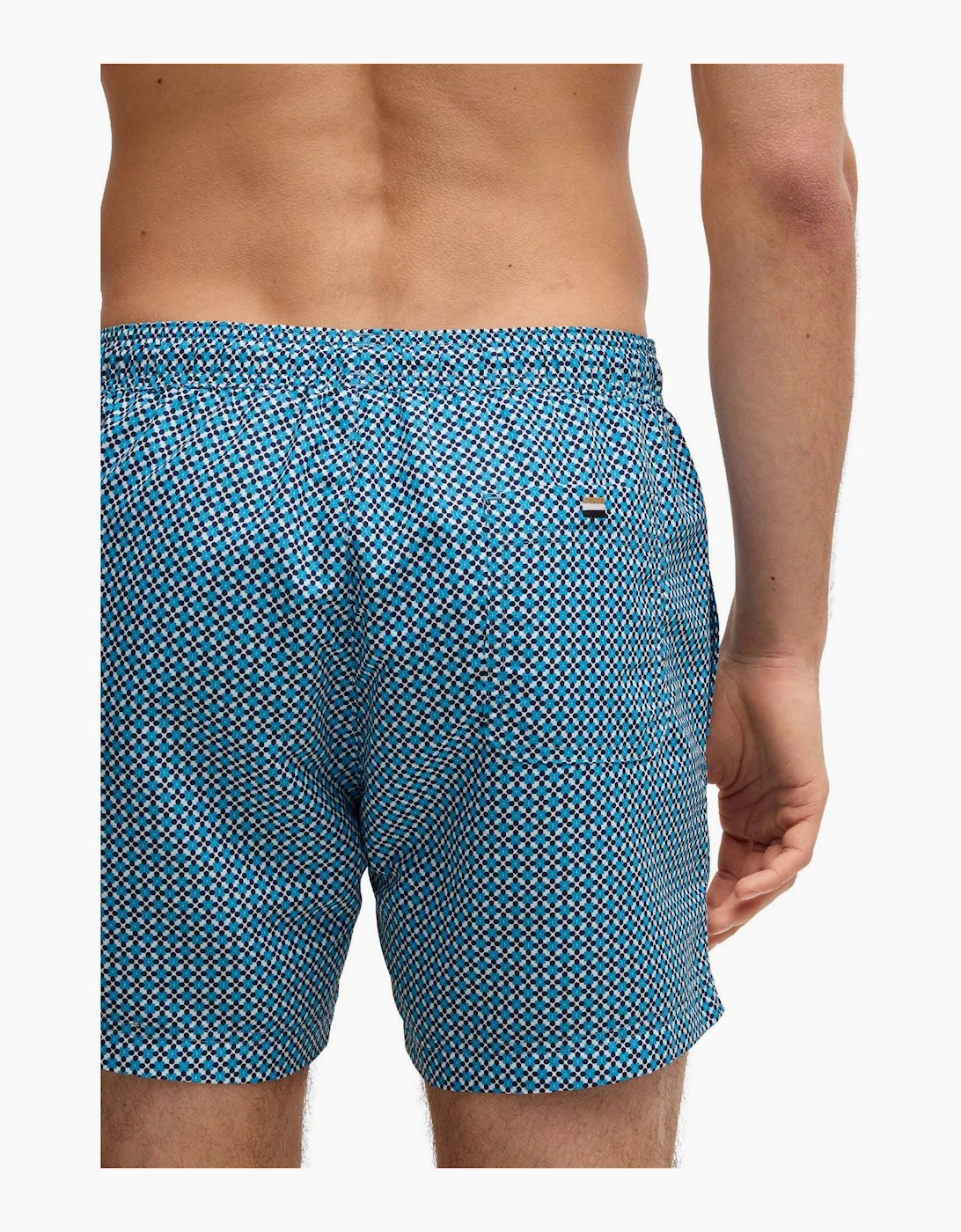 Vibe Printed Logo Swim Shorts