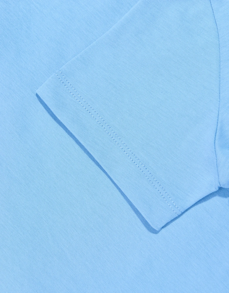 Enfant Boys Cotton Logo T-Shirt in Blue