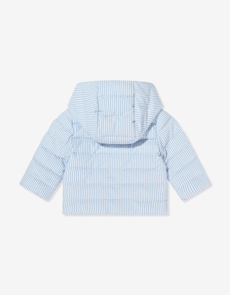 Enfant Baby Boys Down Padded Haluk Jacket in Blue