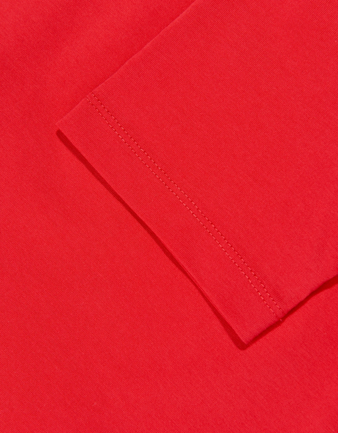 Enfant Boys Cotton Logo T-Shirt in Red