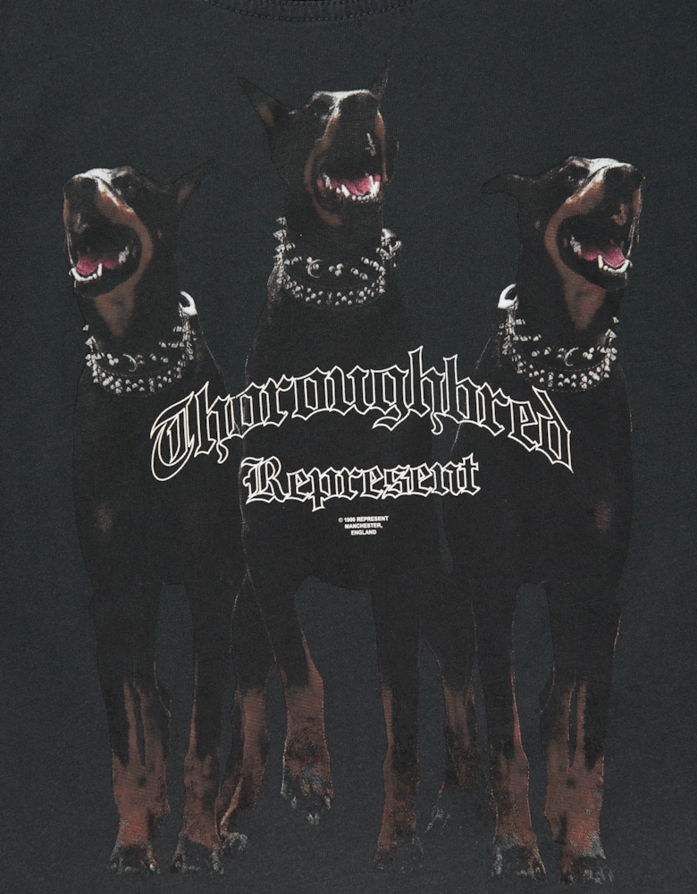 Kids Mini Thoroughbred T-Shirt in Black