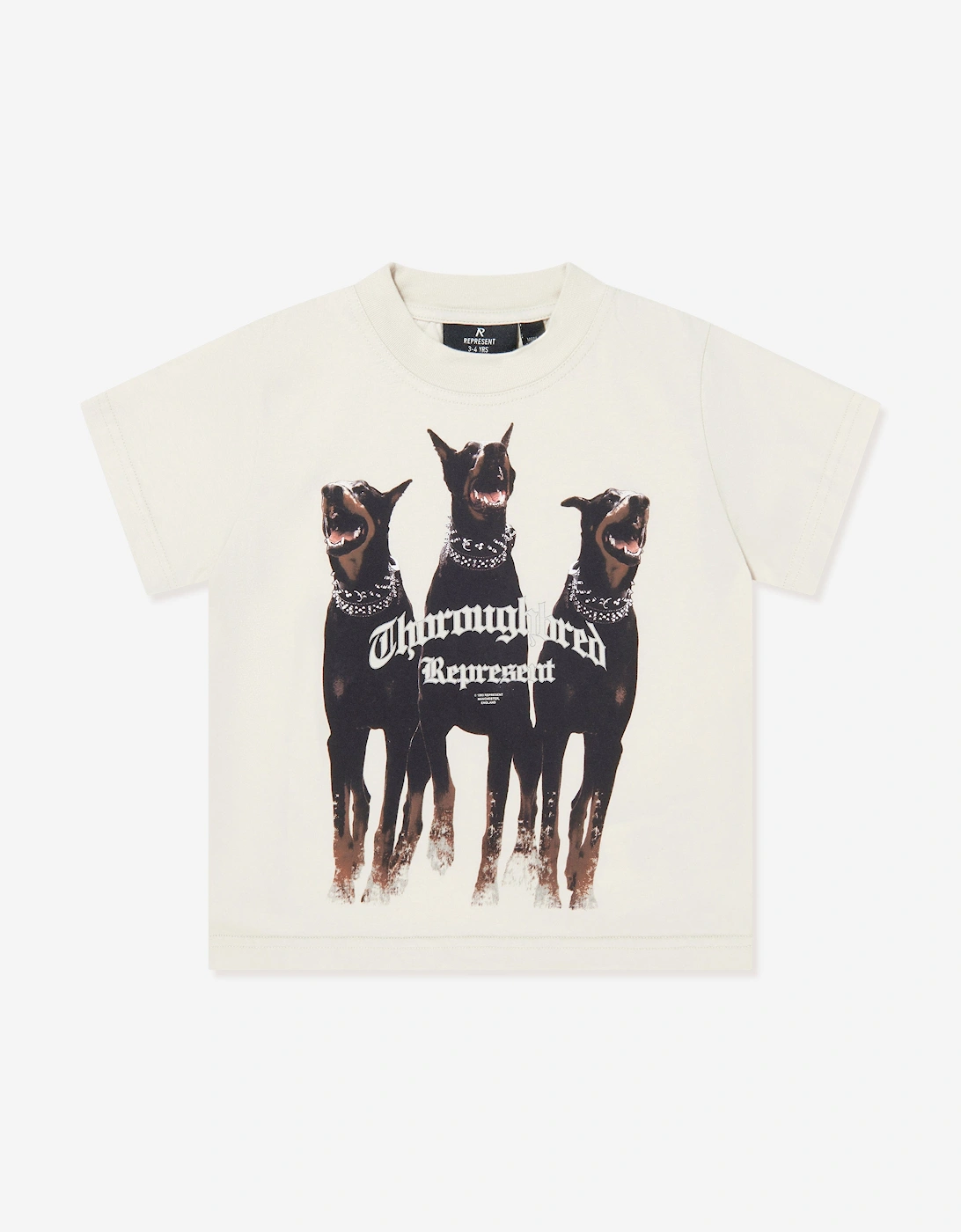 Kids Mini Thoroughbred T-Shirt in Ivory, 7 of 6