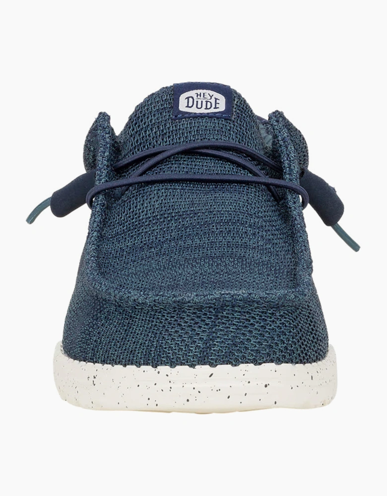 Wally Stretch Sox Slip On Shoe NAVY