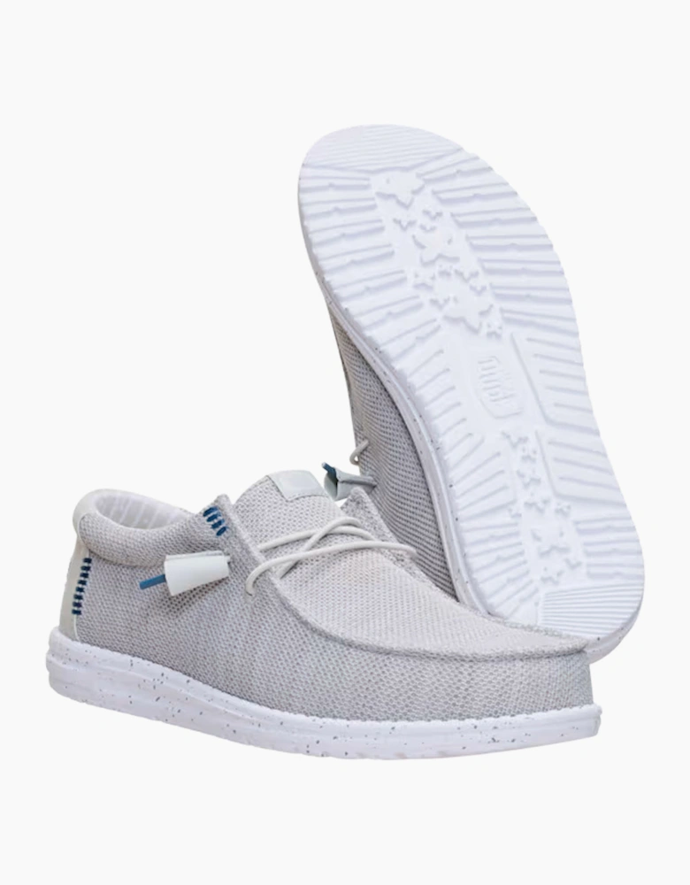 HeyDude Wally Stretch Sox Shoe Slip On Dawn Blue/Multi