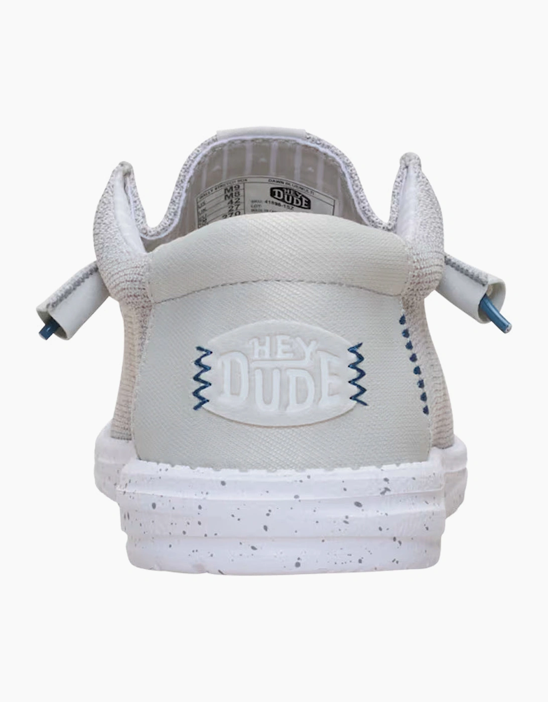 HeyDude Wally Stretch Sox Shoe Slip On Dawn Blue/Multi