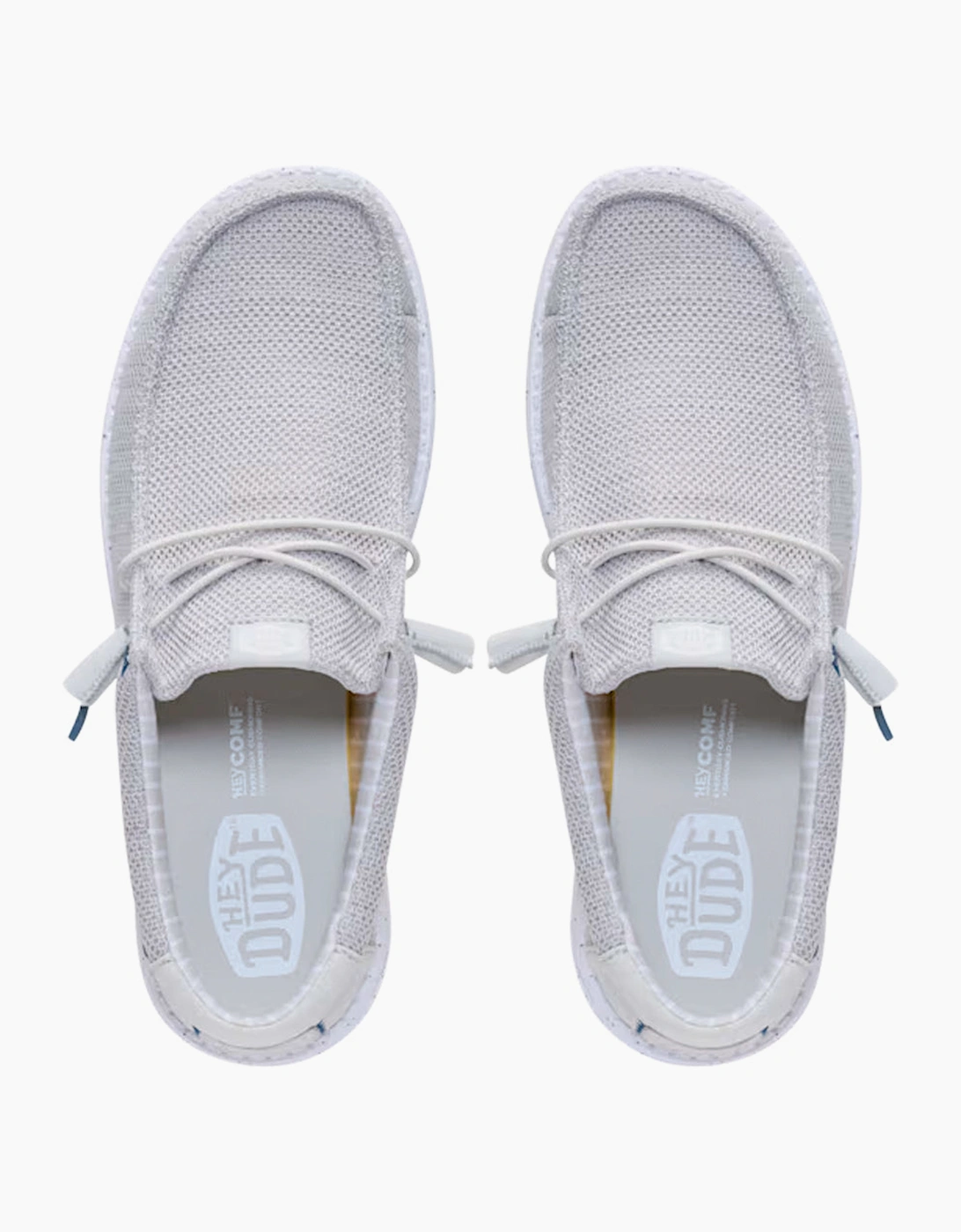 HeyDude Wally Stretch Sox Shoe Slip On Dawn Blue/Multi