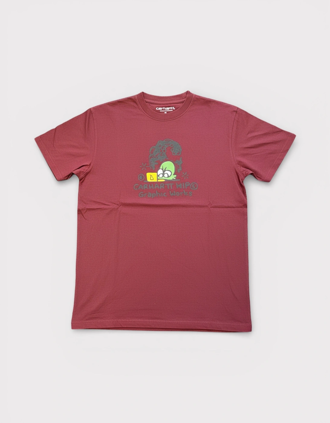 Graphic Works T-Shirt Maroon, 2 of 1