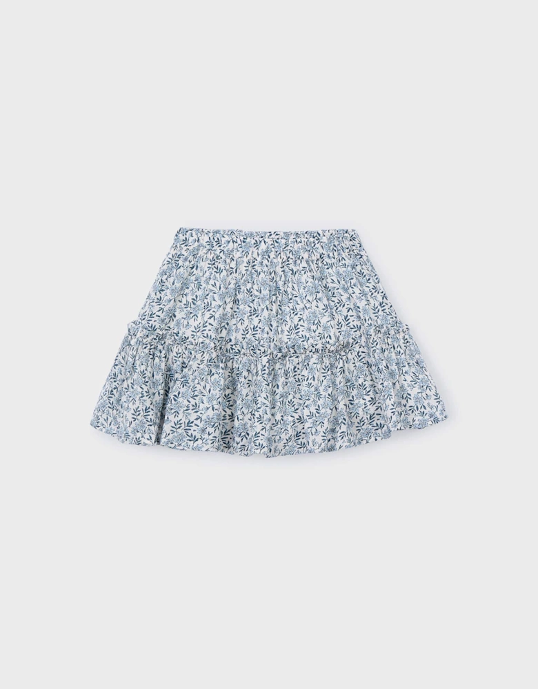 BLUE DOBBY SKIRT SET 3.026/3.903