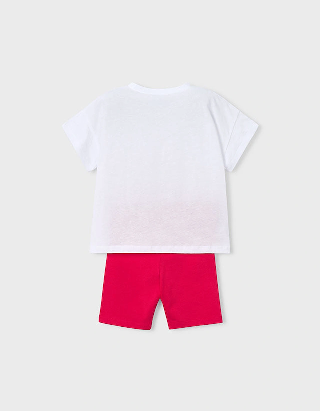 MAYORAL GIRL CYCLE SHORT & T SHIRT SET 3.731