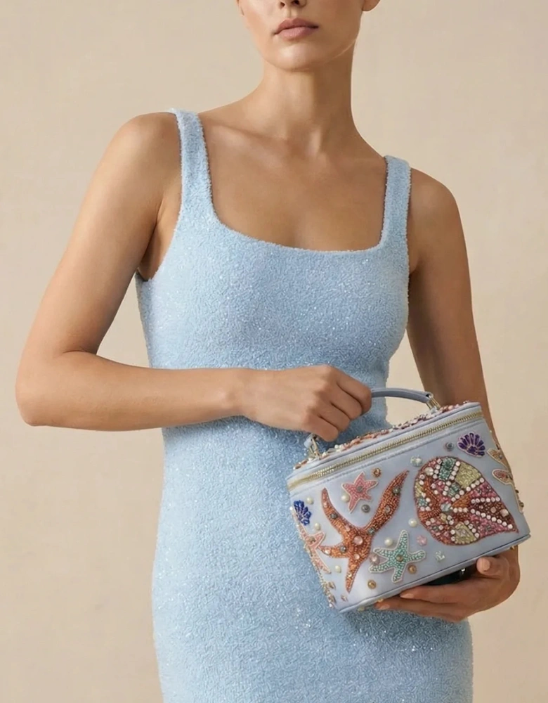 Selene Vanity Blue Box Bag