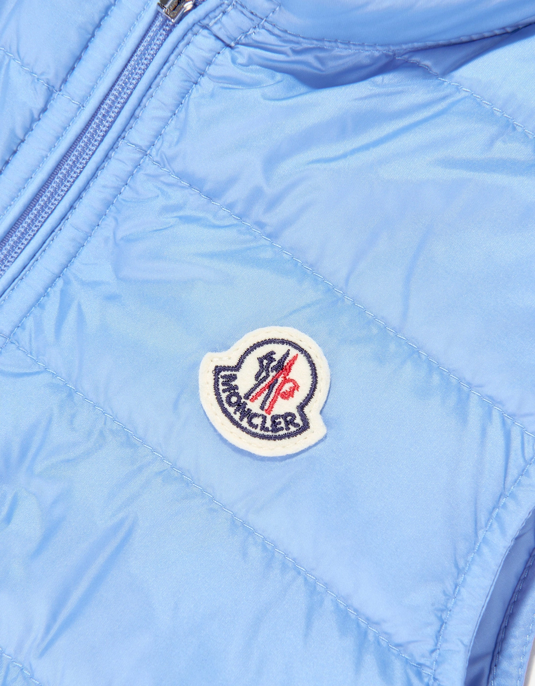 Enfant Boys Down Padded Gui Gilet in Blue