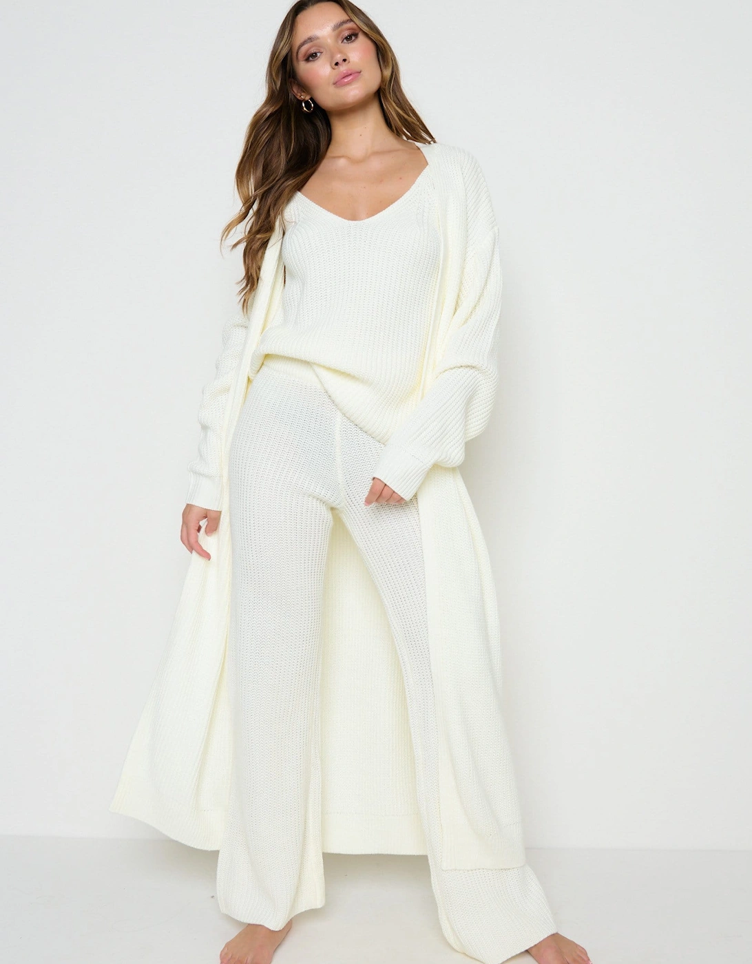 Arden Maxi Cardigan - Cream