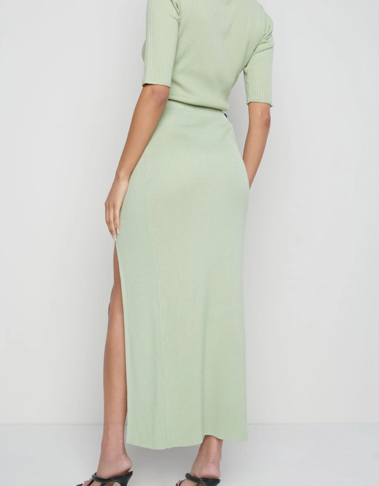 Serena Knit Skirt - Mint