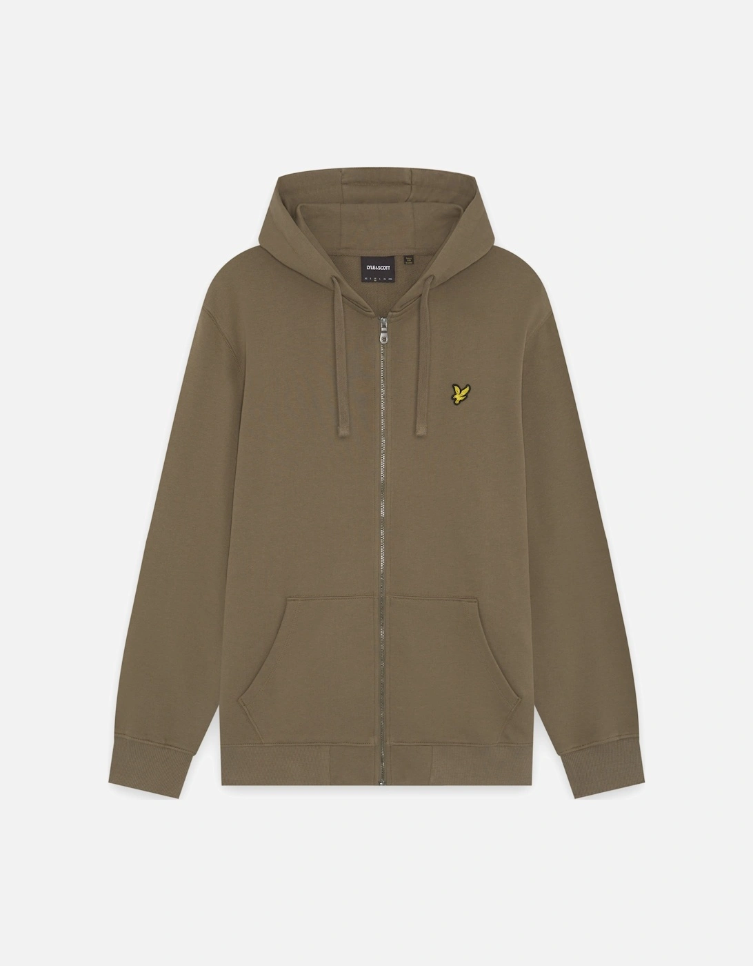 Loopback Cotton Full Zip Hoodie