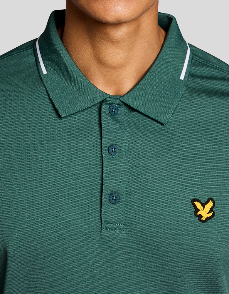 Tipped Technical Polo Shirt