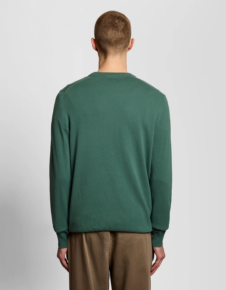 Cotton Crew Neck Jumper