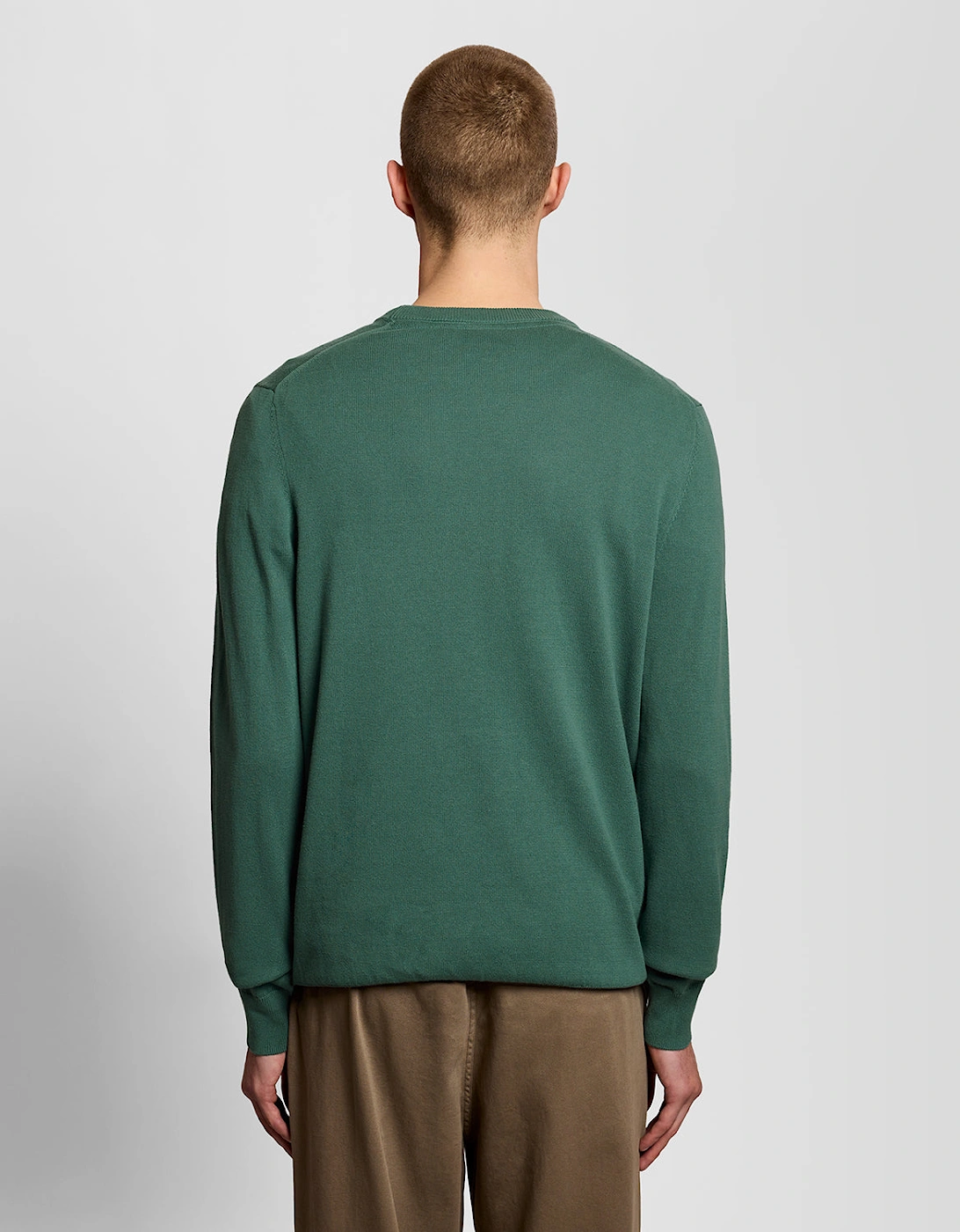 Cotton Crew Neck Jumper