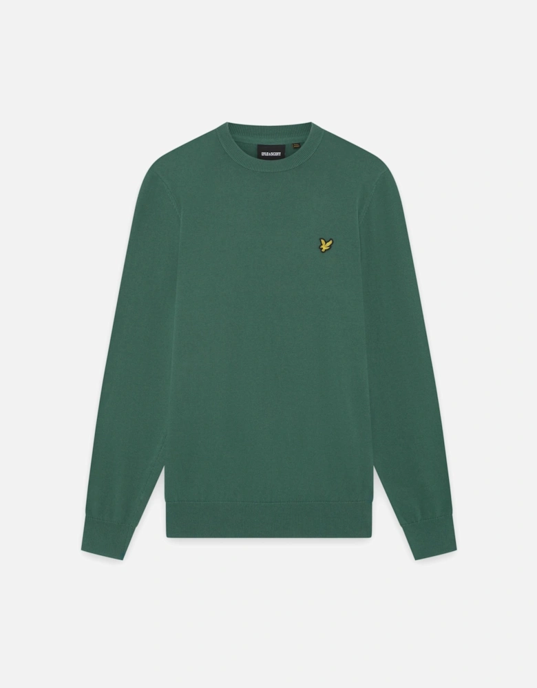 Cotton Crew Neck Jumper