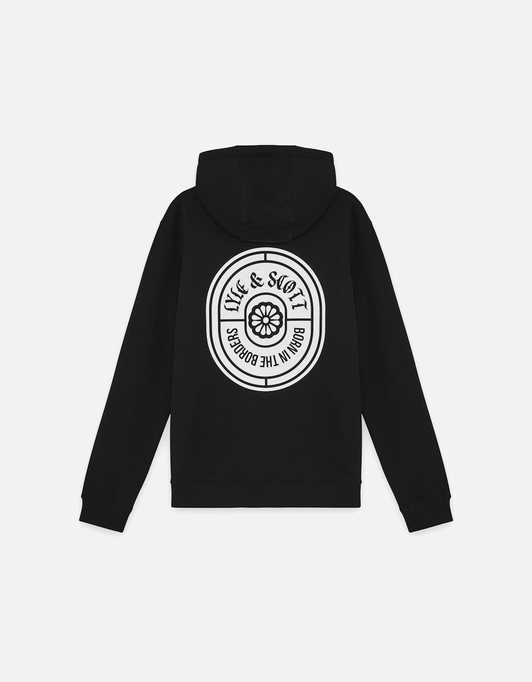 Graphic Badge Cotton Hoodie