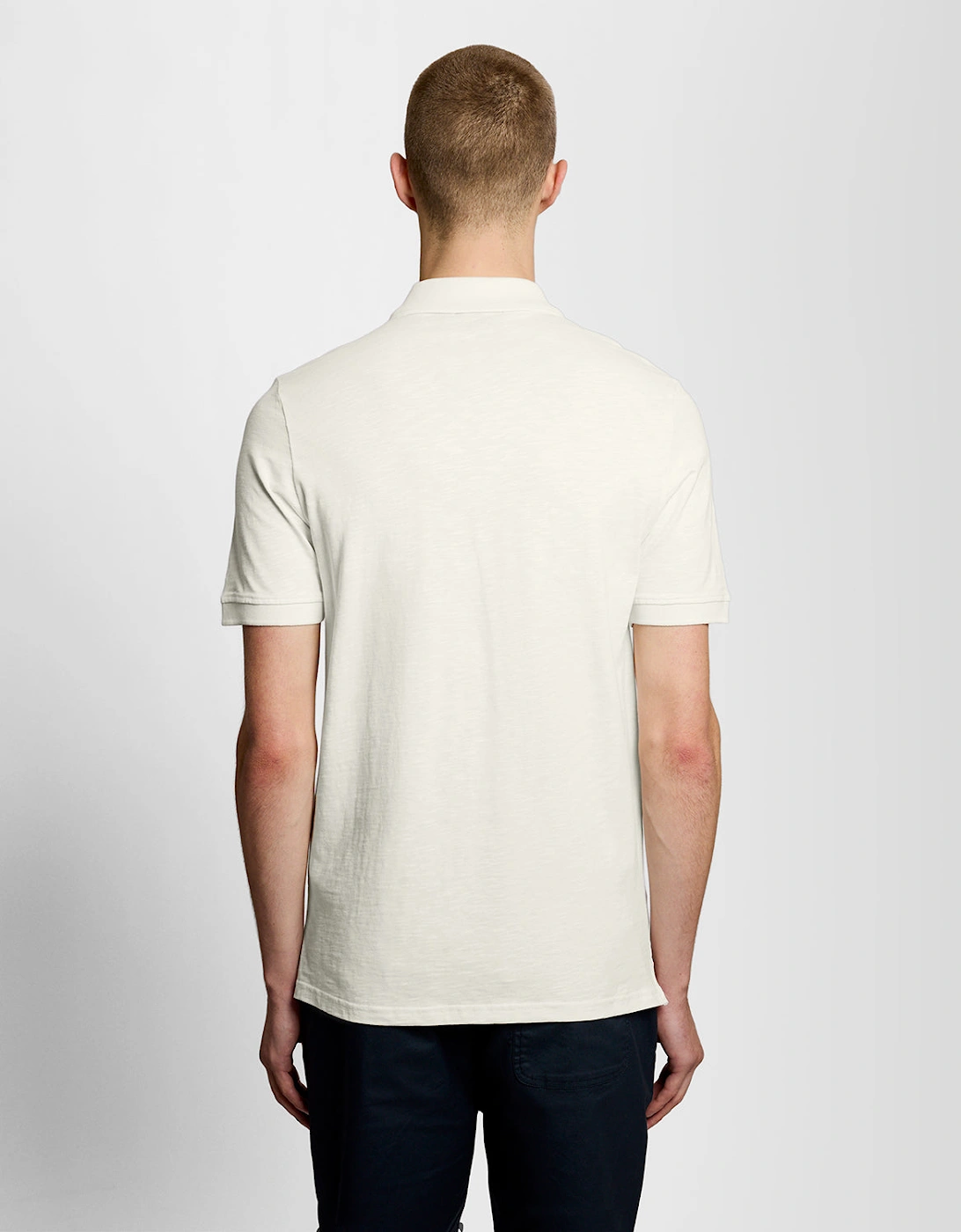 Fine Cotton Slub Polo Shirt