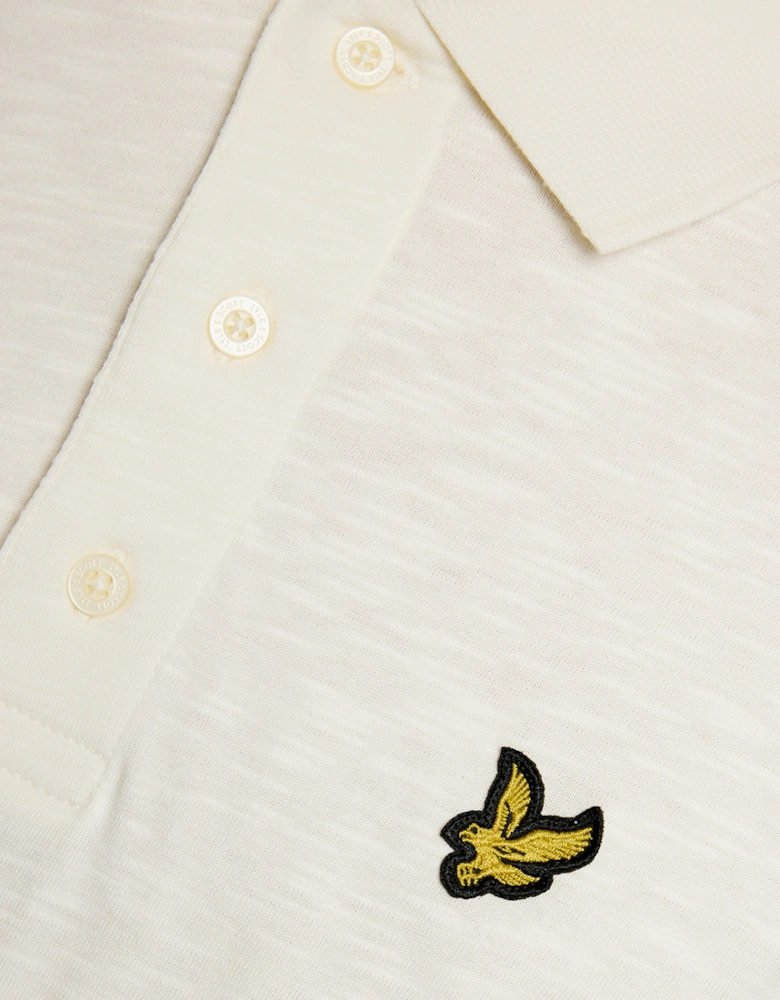 Fine Cotton Slub Polo Shirt