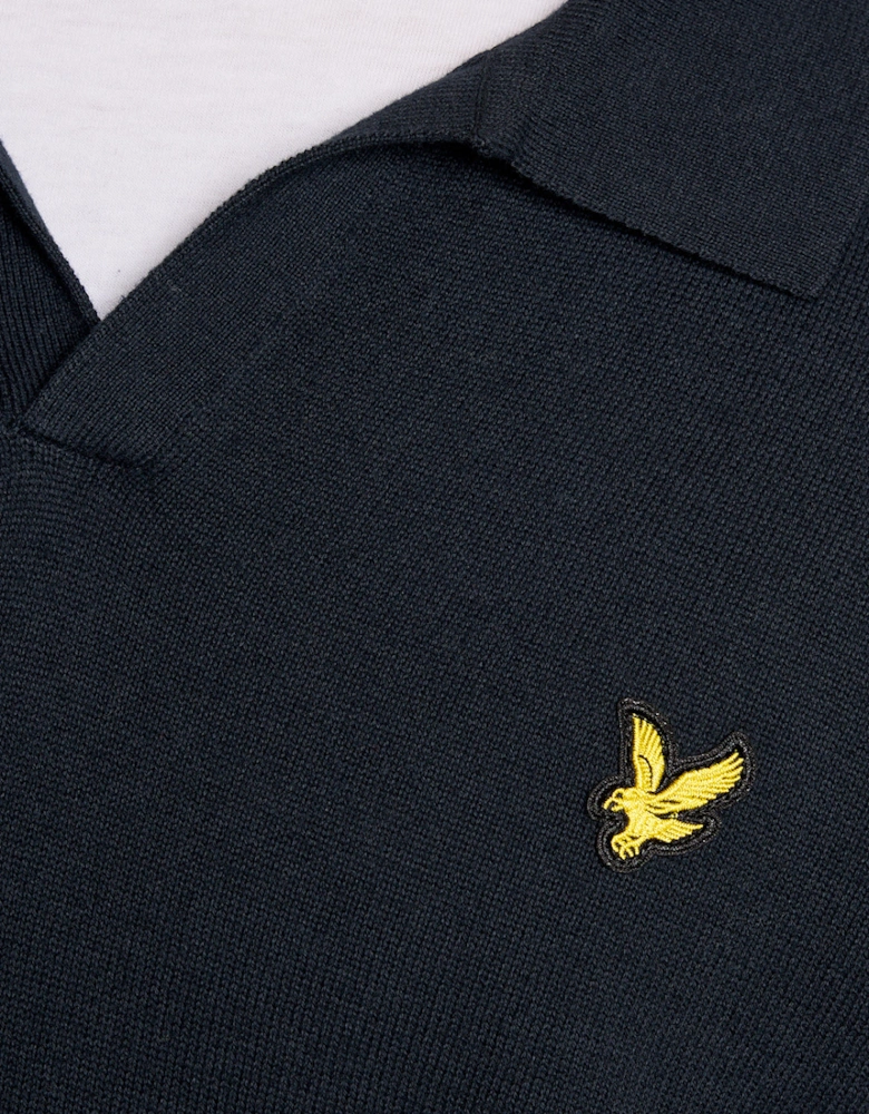 Cotton Polo-Collar Jumper