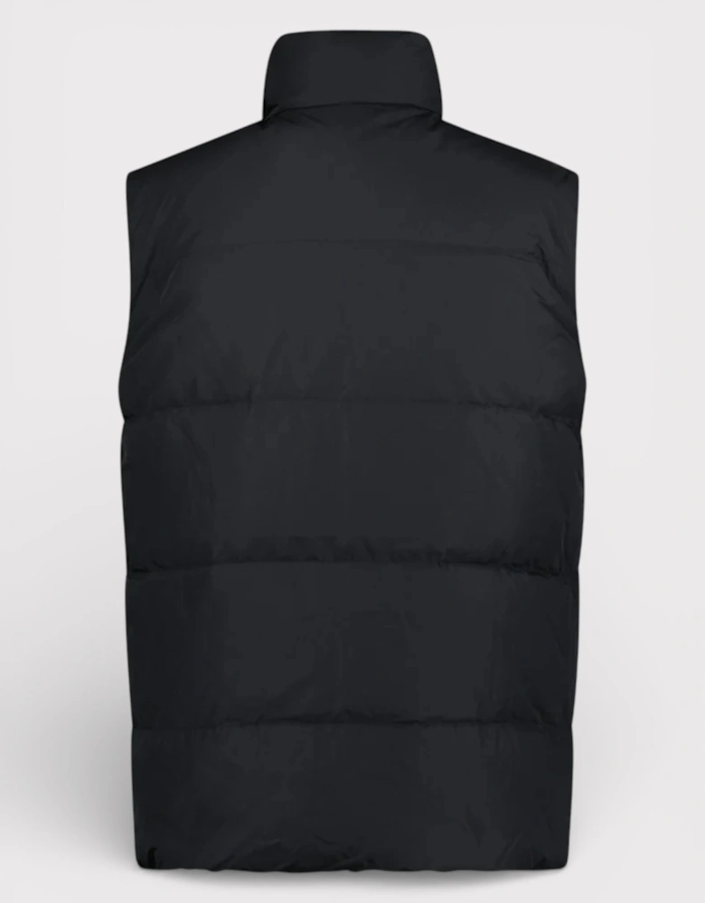 Lowick Reversible Down Gilet Black Brown