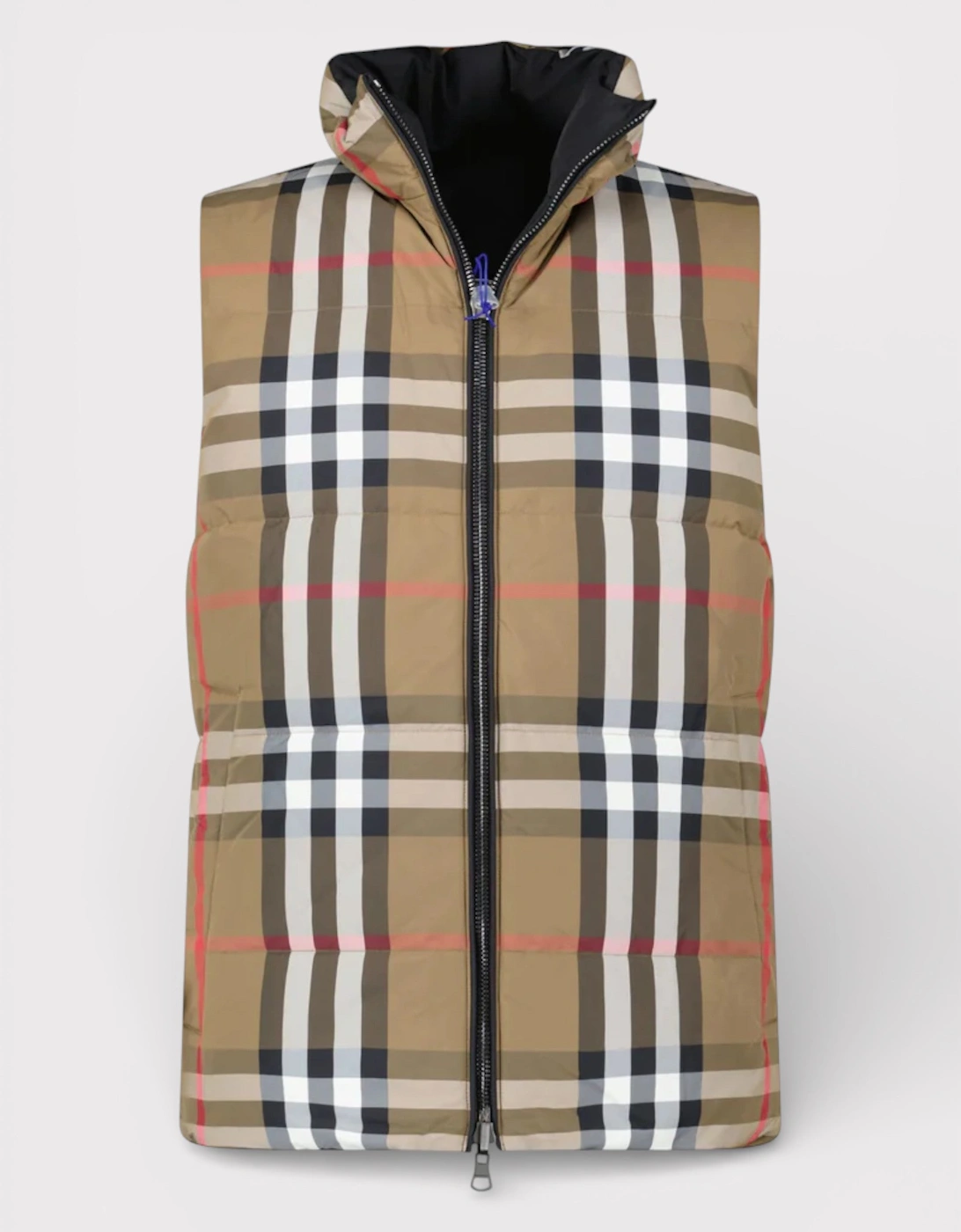 Lowick Reversible Down Gilet Black Brown, 3 of 2