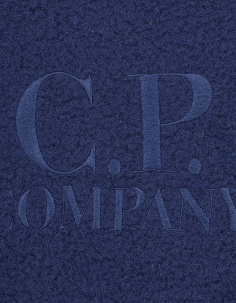 Wool Polar Fleece Logo Sweat