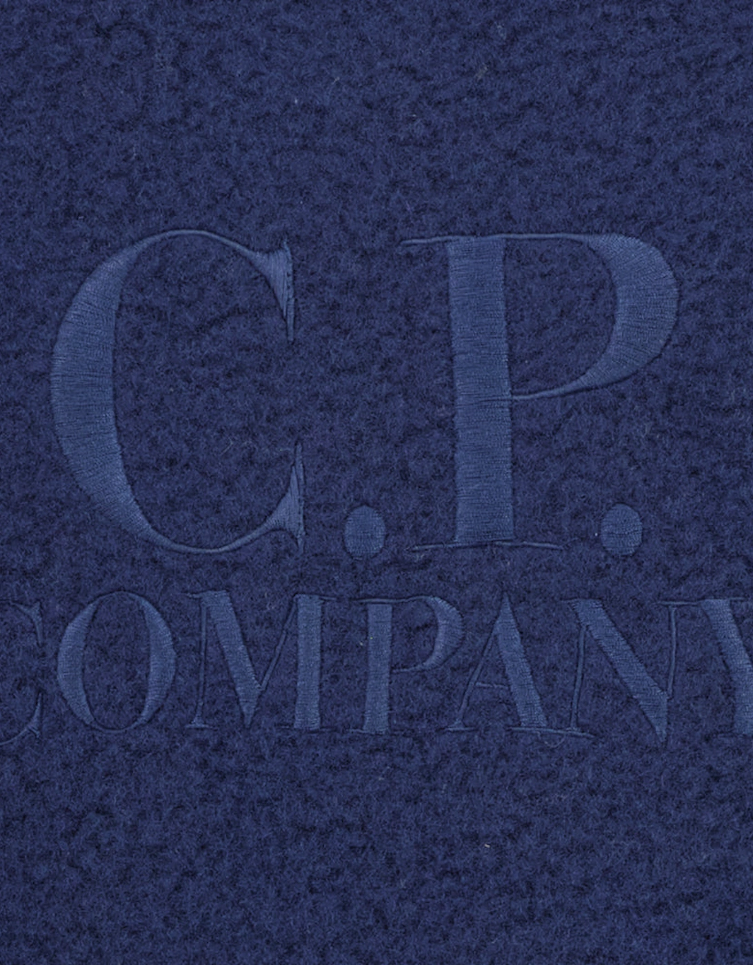 Wool Polar Fleece Logo Sweat