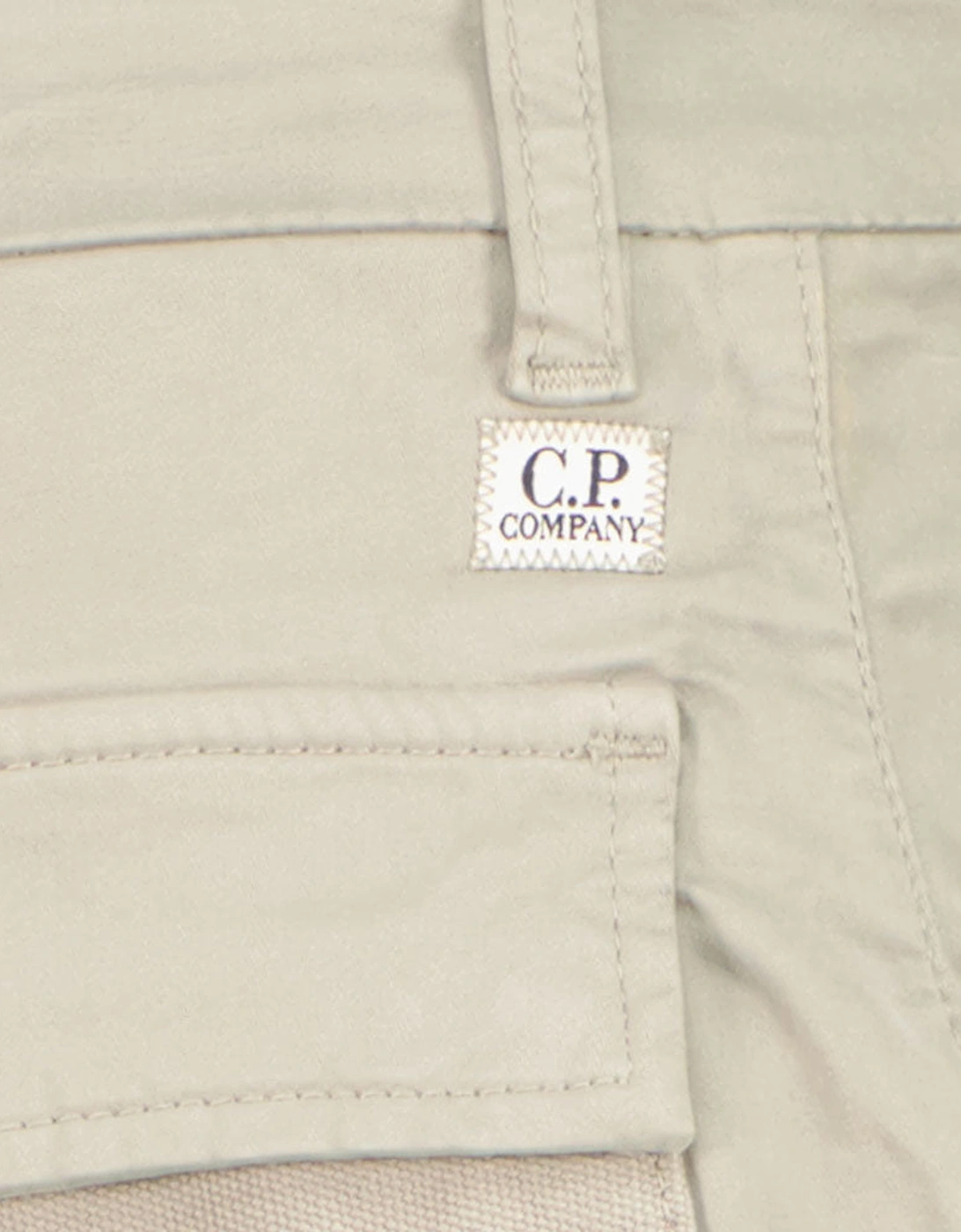 Stretch Satin Lens Cargo Pants