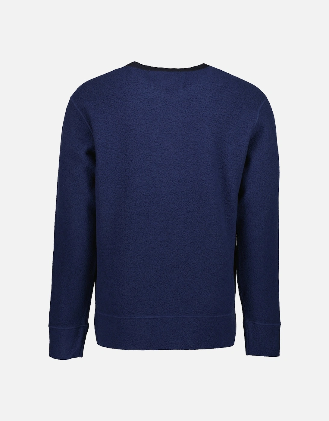 Wool Polar Fleece Logo Sweat