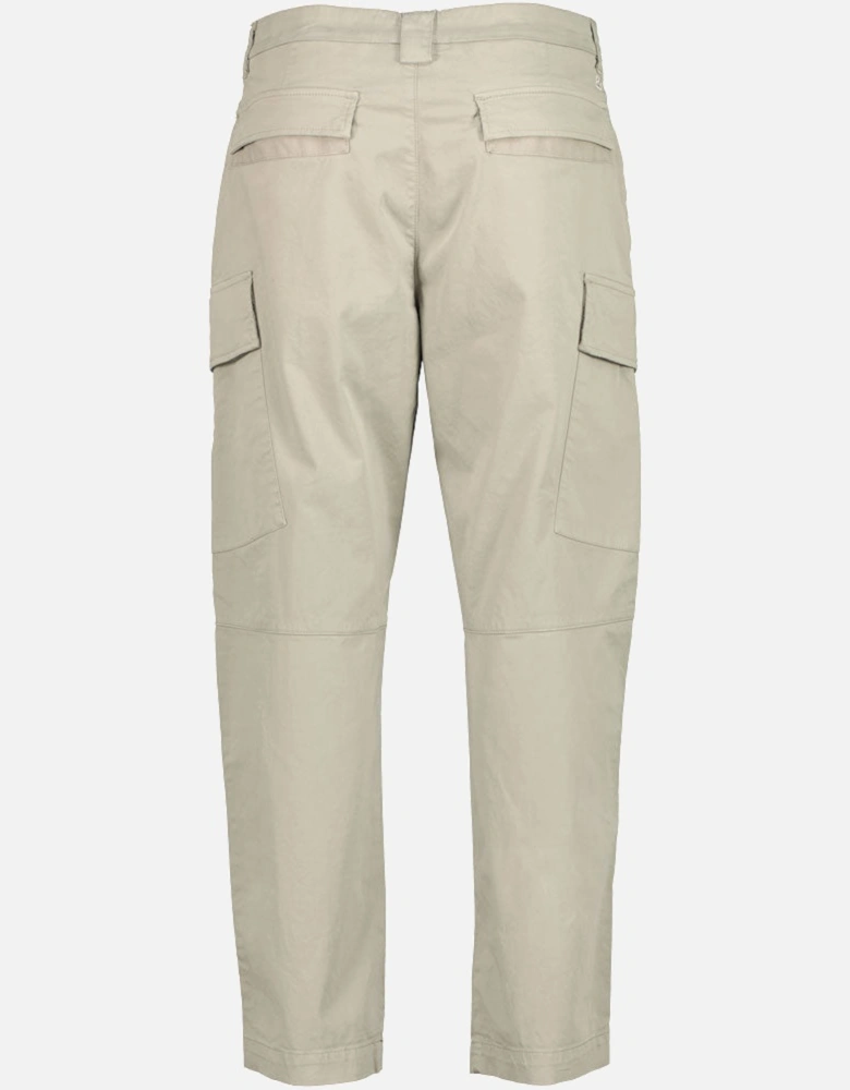 Stretch Satin Lens Cargo Pants