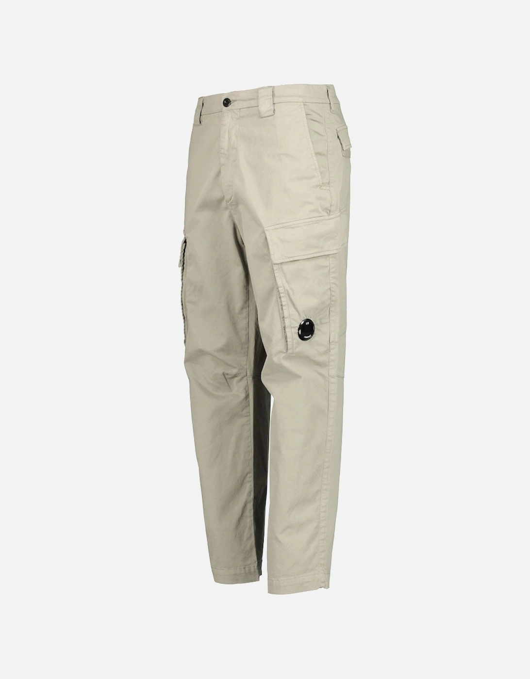 Stretch Satin Lens Cargo Pants