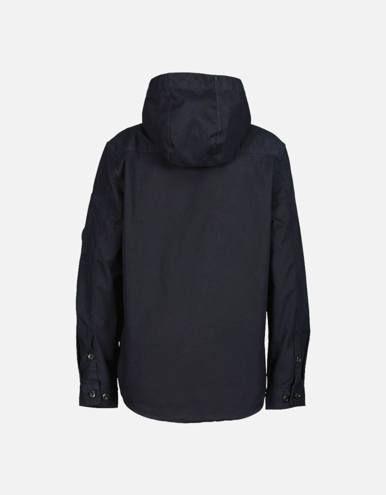 C.P. Junior Hooded Gabardine Lens Overshirt