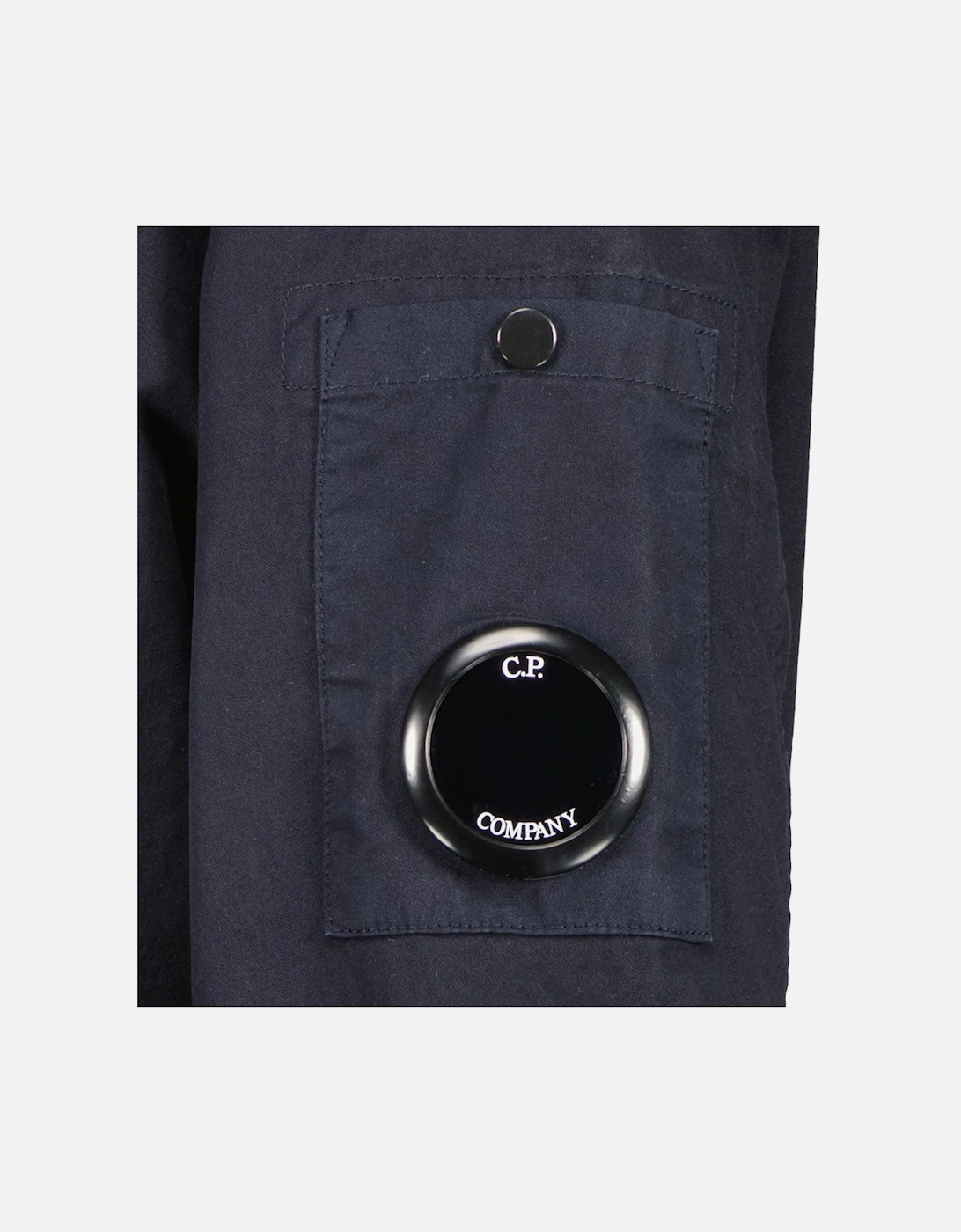 C.P. Junior Hooded Gabardine Lens Overshirt