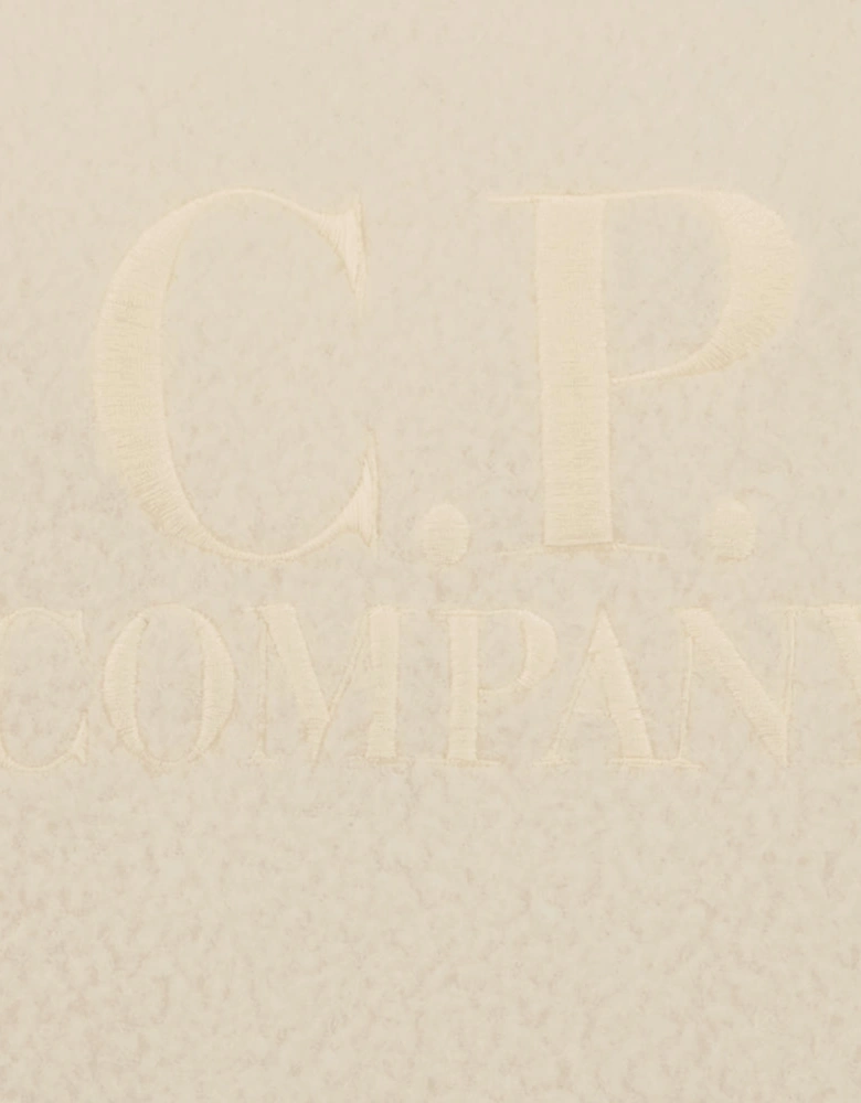 Wool Polar Fleece Logo Sweat