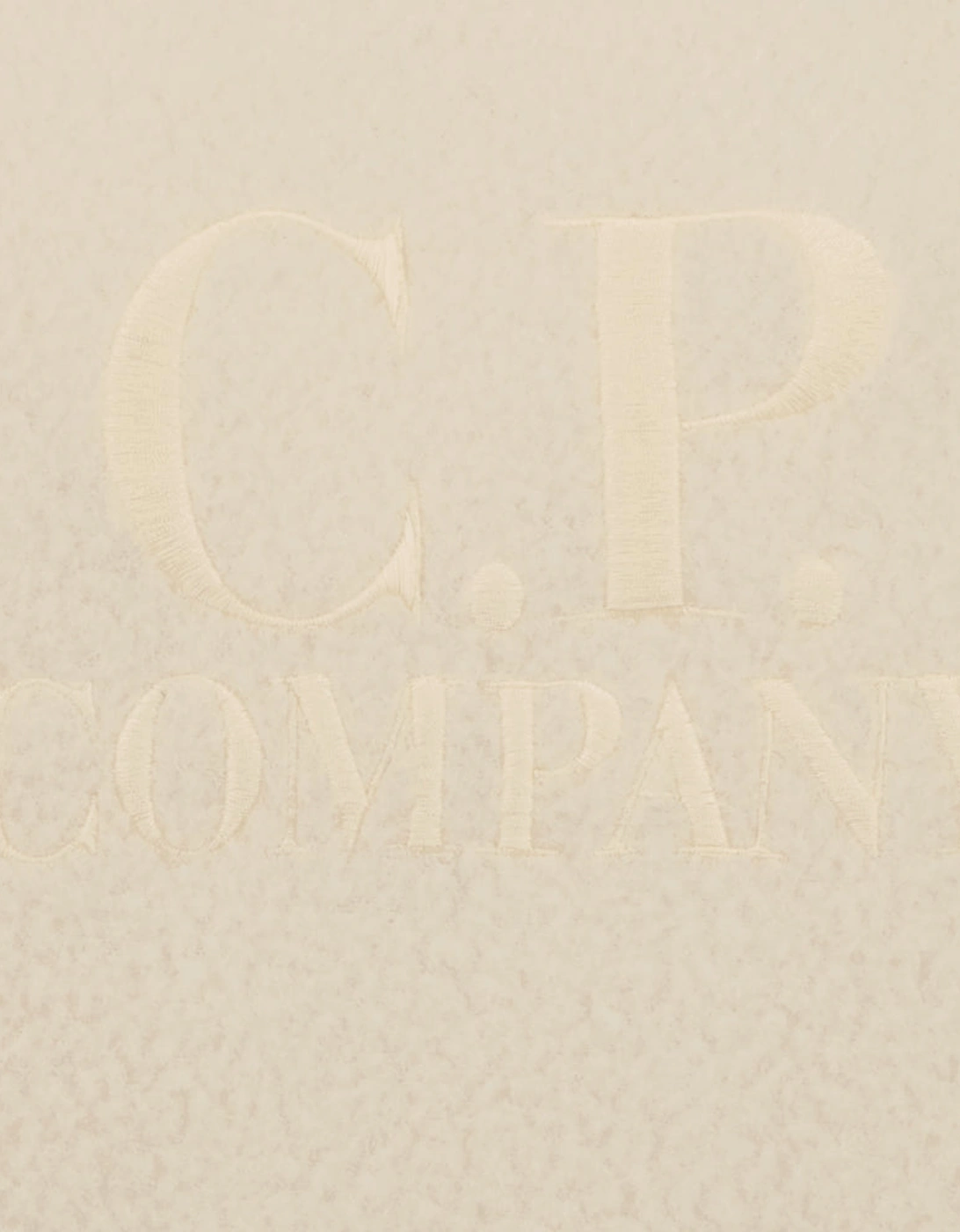 Wool Polar Fleece Logo Sweat