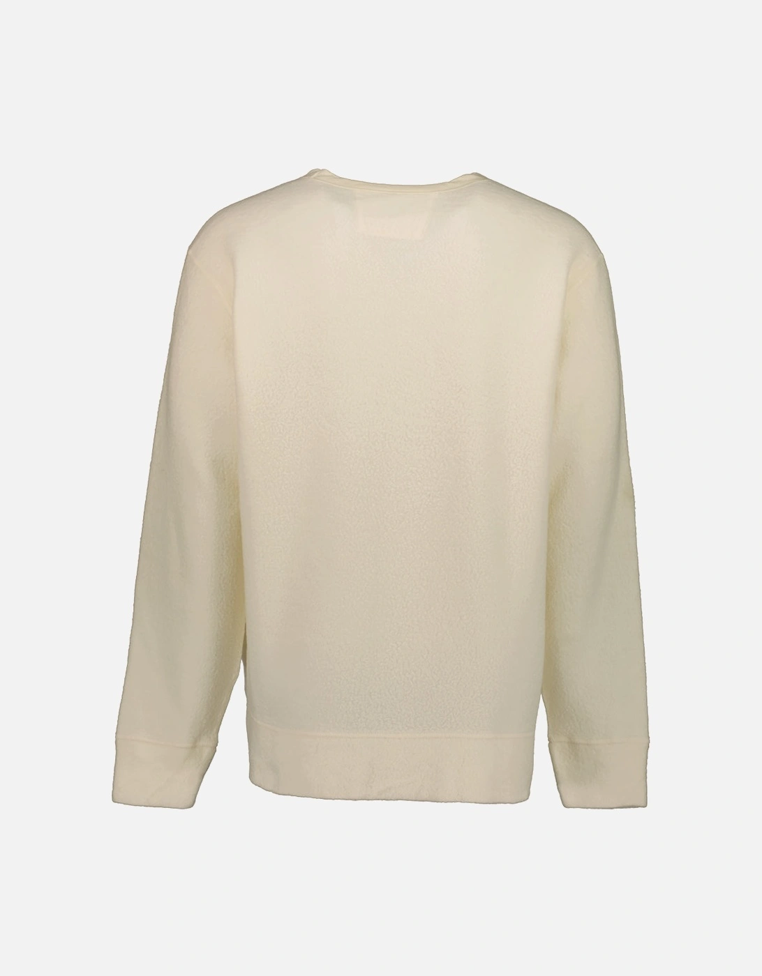 Wool Polar Fleece Logo Sweat