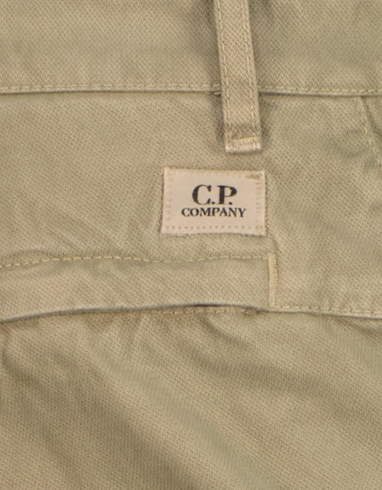 Military Twill Logo Patch Trousers