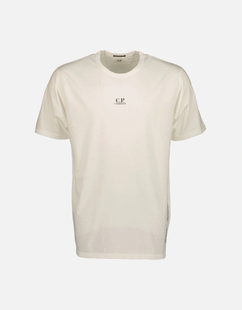 Mercerized Jersey Logo Print T-Shirt