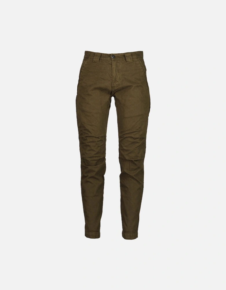 Military Twill Logo Patch Trousers