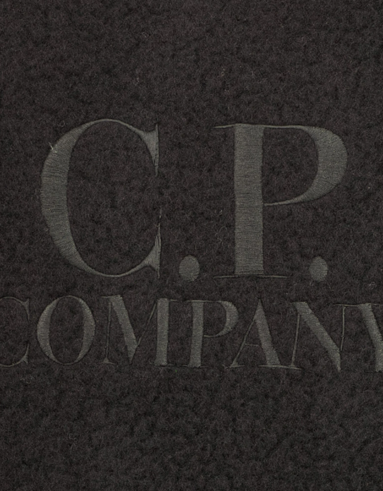 Wool Polar Fleece Logo Sweat