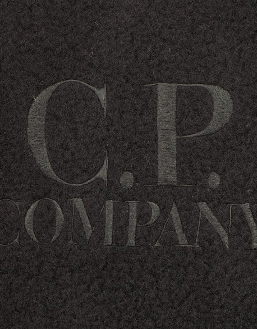 Wool Polar Fleece Logo Sweat