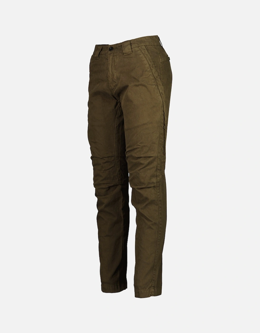 Military Twill Logo Patch Trousers