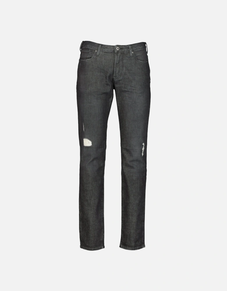 'J06' Distressed Slim Fit Jeans