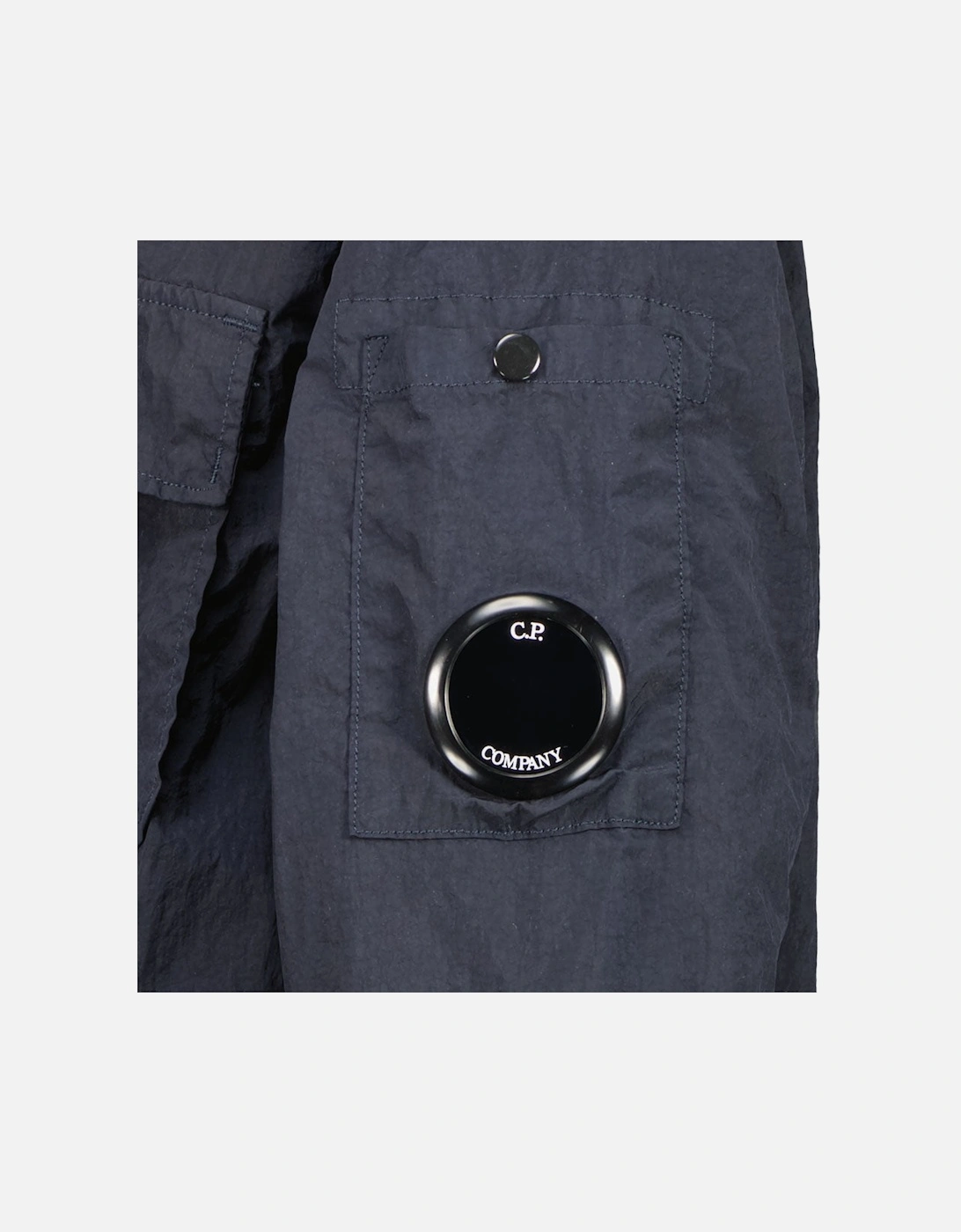 C.P. Junior Hooded Nylon Leggero Lens Overshirt