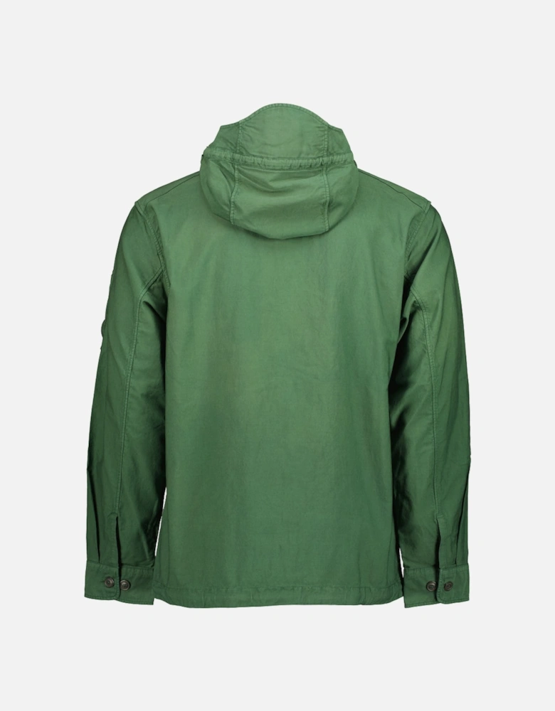Ottoman Zip Up Lens Overshirt