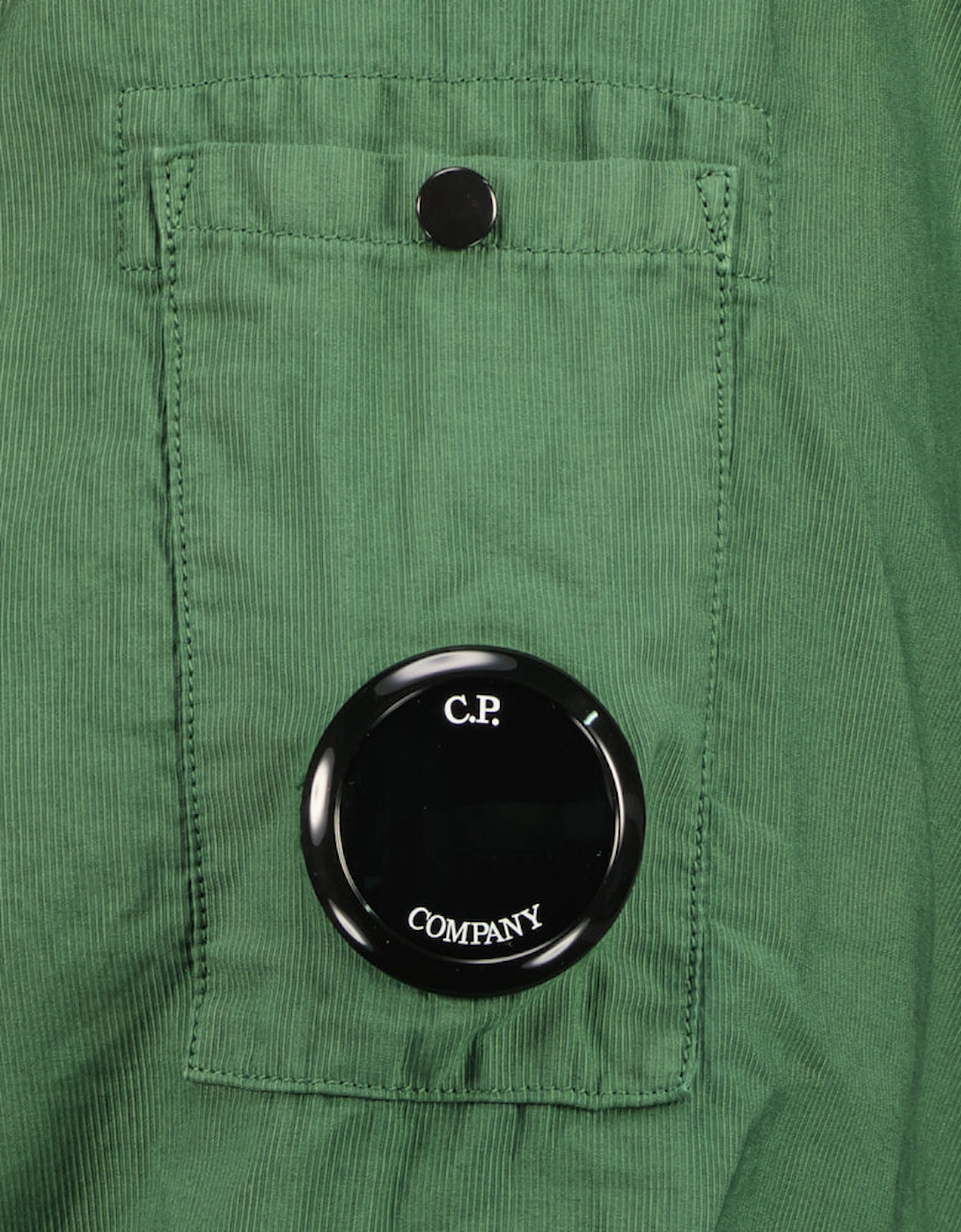 Ottoman Zip Up Lens Overshirt