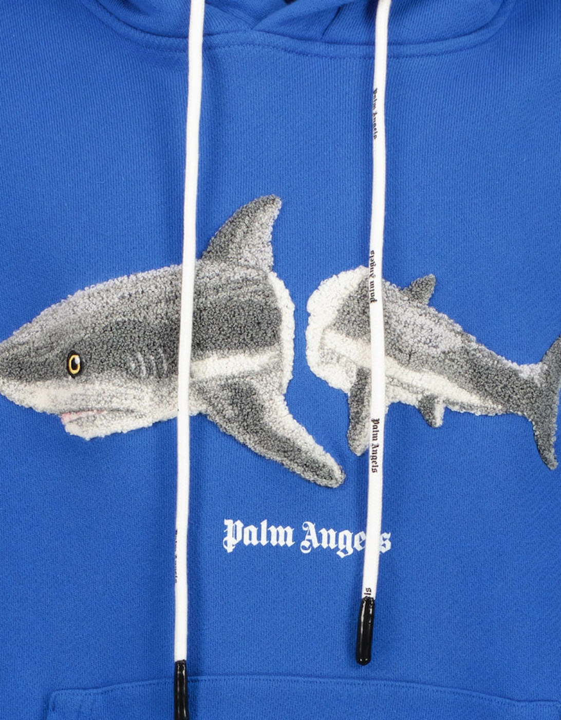 Oversized Shark Logo Hoodie